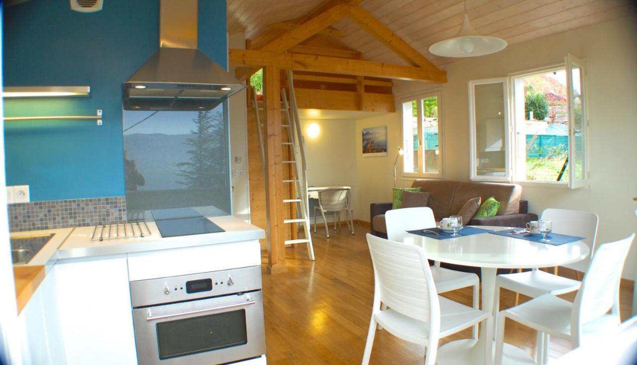 Le Cottage De Veyrier, Tres Jolie Vue Lac - Lla Selections By Location Lac Annecy 外观 照片